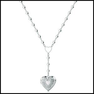 Personalized Photo Locket Necklace Elegant Stainless Steel Heart Pendant Gift